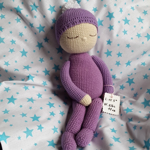 Custom weighted doll Custom crochet 