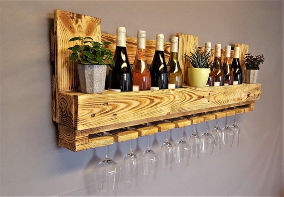 Wine rack made out of pallets clearance