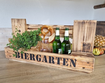 Flaschenregal Biergarten / Geschenk für Männer / zum Vatertag