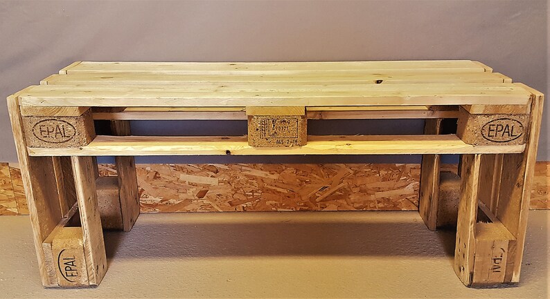 Sitzbank aus Palette Holzbank vintage Gartenbank Esstischbank | Etsy