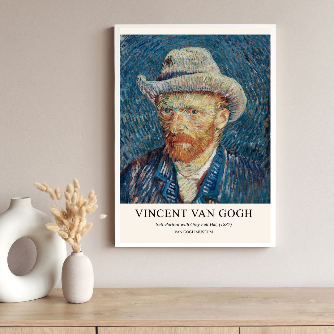 Van Ghog Portraitvan Gogh Exhibition Artvan Gogh Paintingvan - Etsy