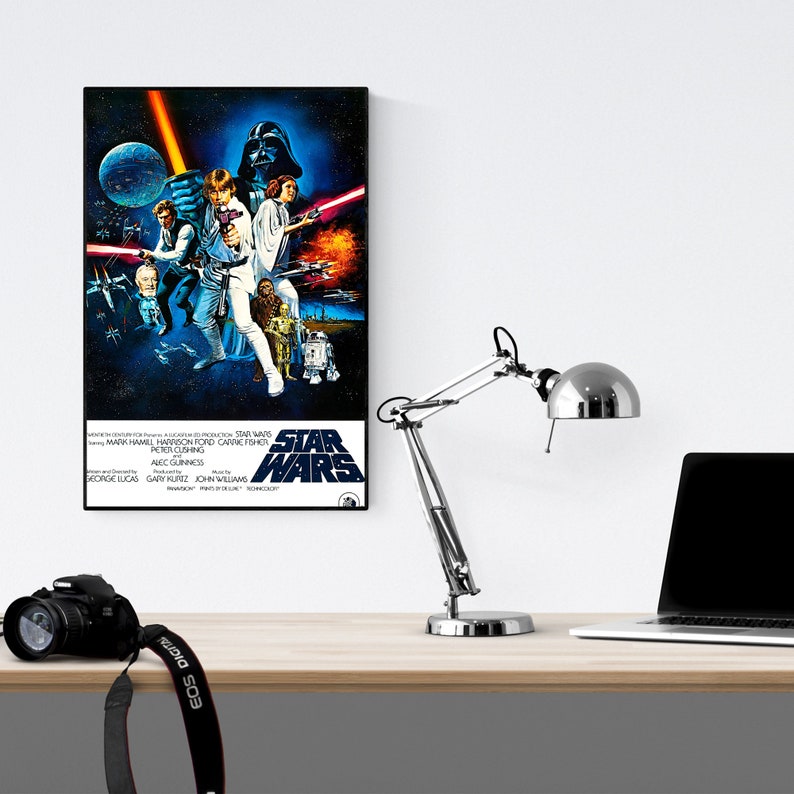 Star Wars Movies Poster/movie Poster Vintage/vintage Poster Etsy