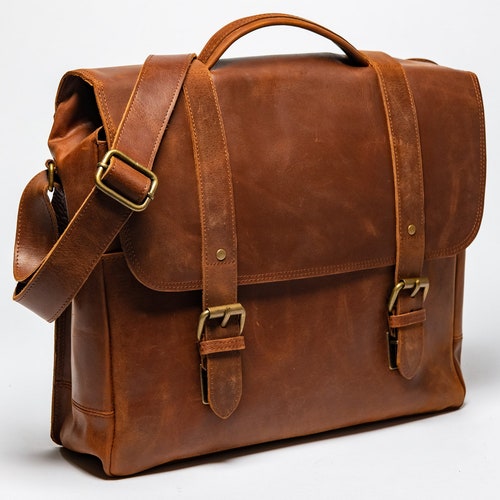 Brown Leather Weekender Bag Duffel Bag Leather Travel Bag | Etsy