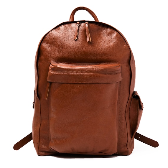 Monogram leather cheap backpack purse