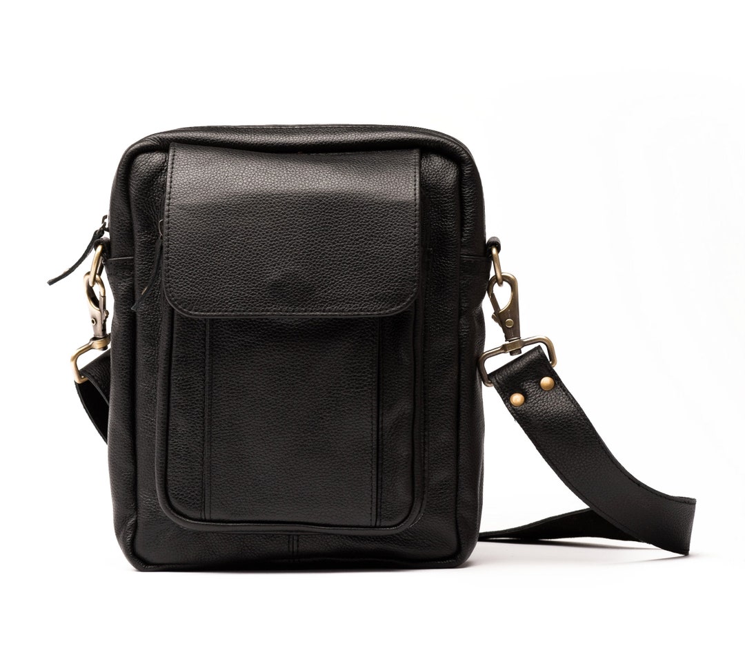 Leather Messenger Bag, Leather Crossbody Bag, Leather Satchel for