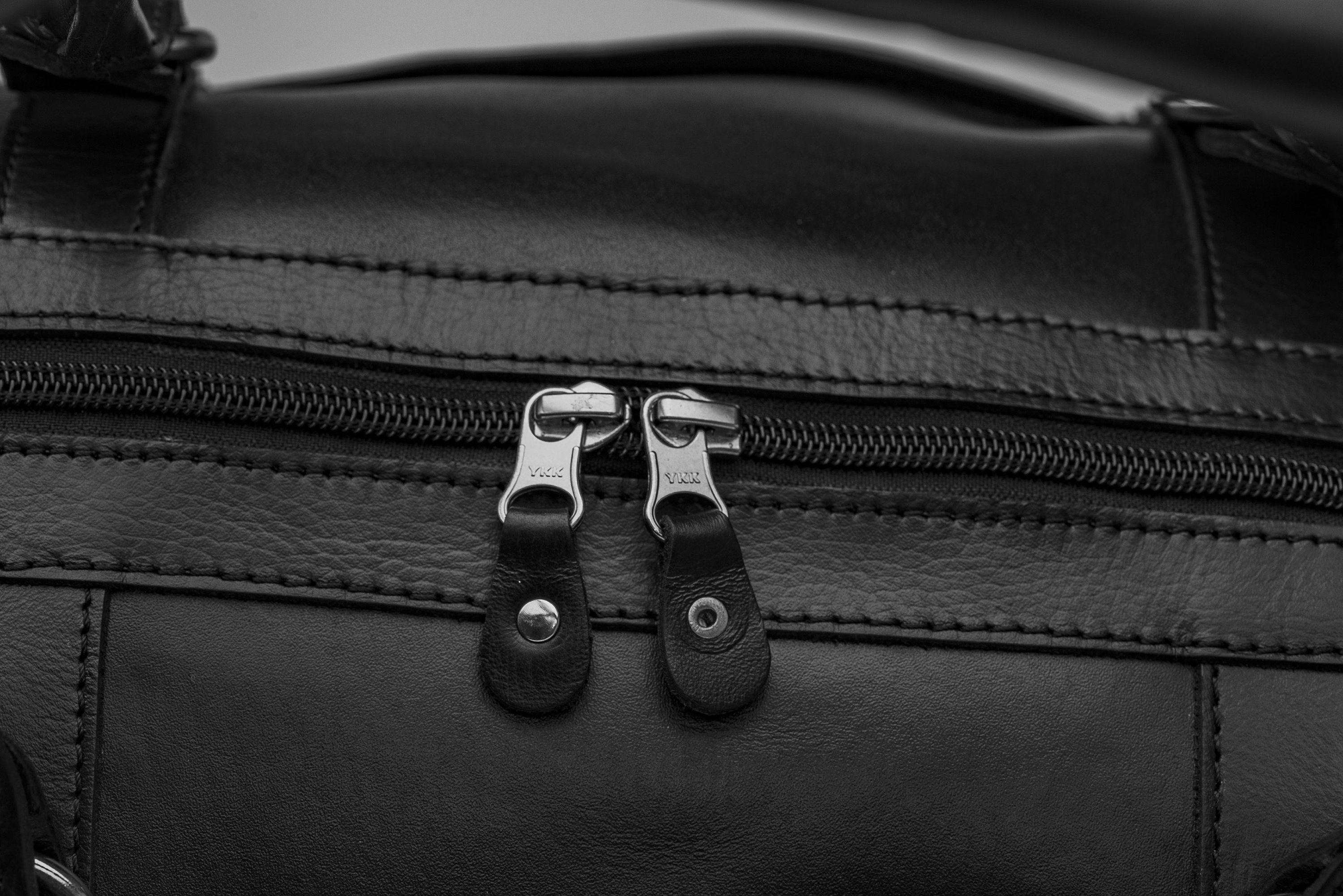 Leather Duffle Bag Men Full Grain Leather Travel Bag Etsy