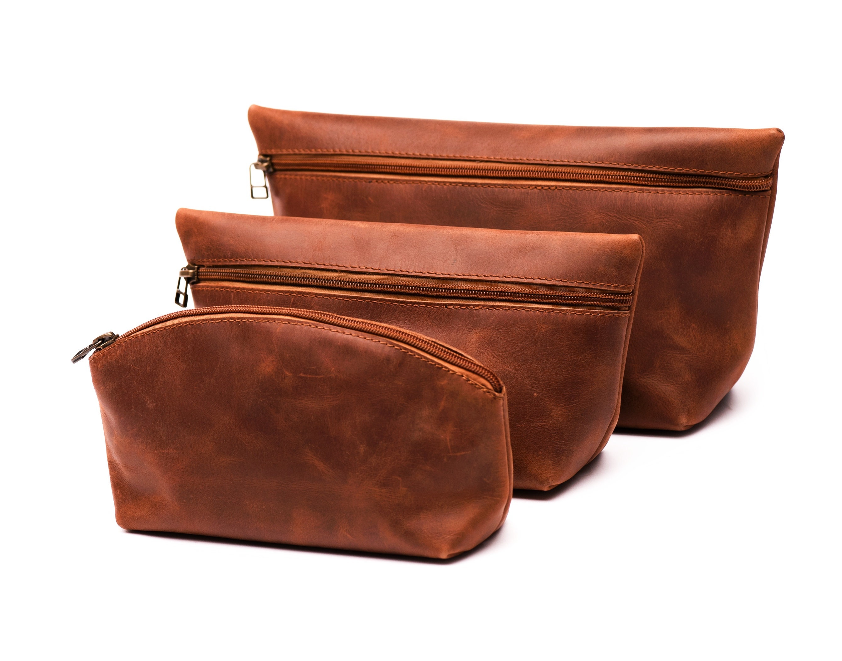 makeup pouch leather