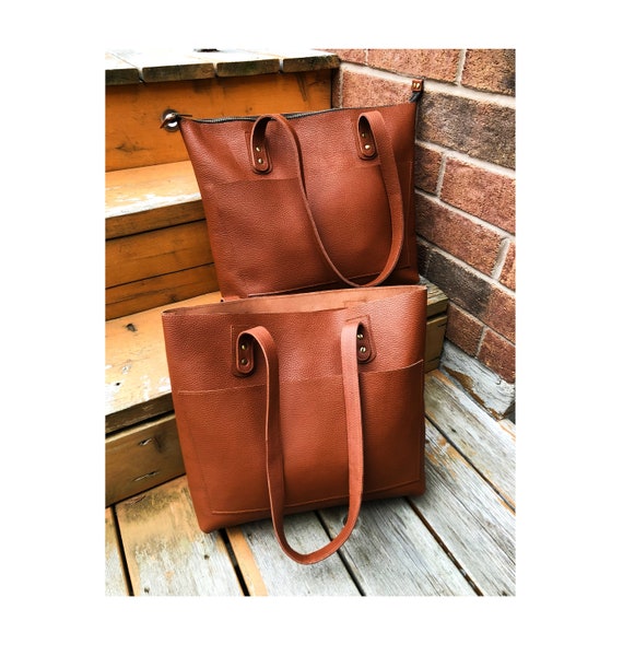 personalized tote bags leather