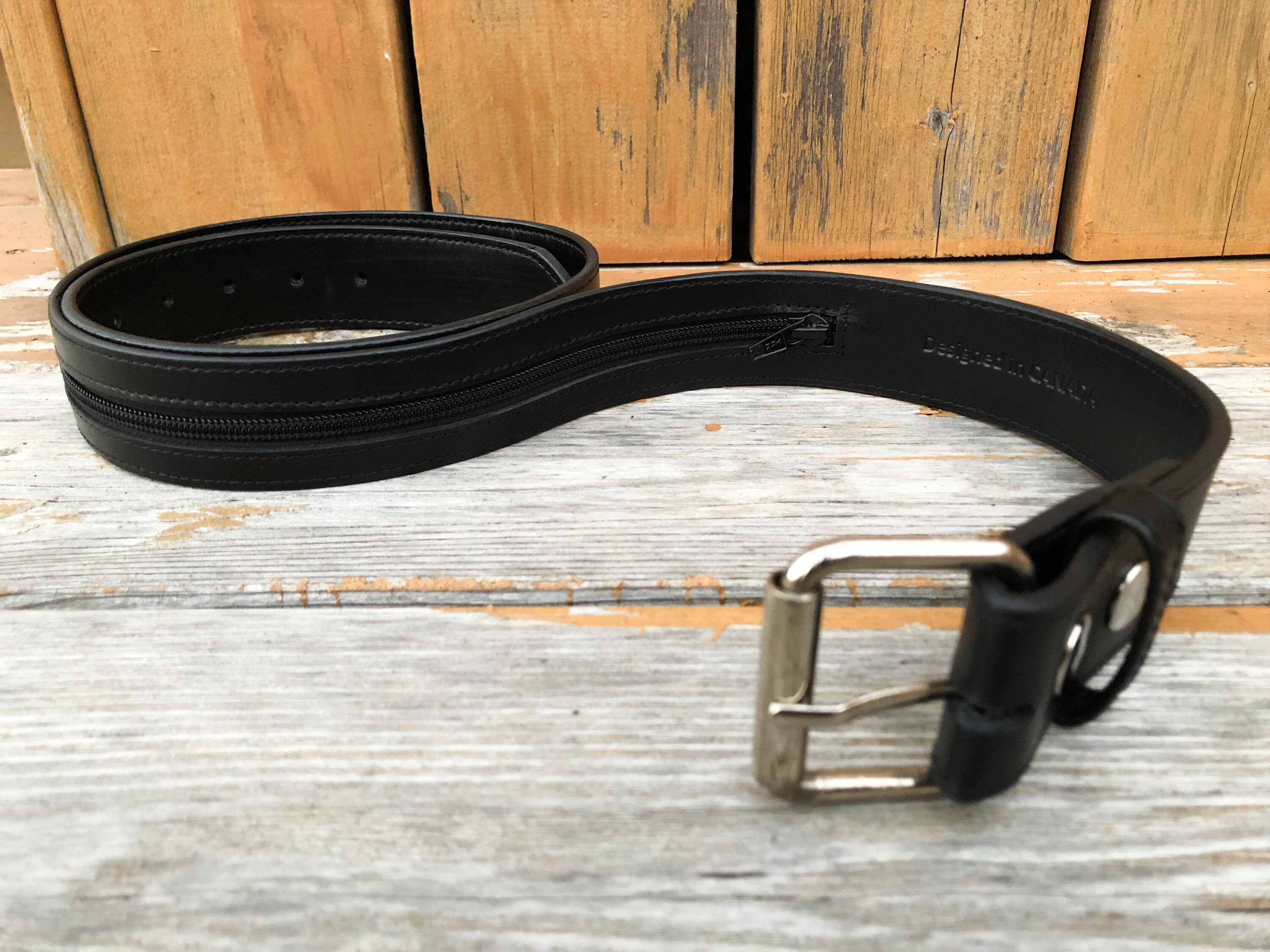 Money Belt Full Grain Leather Belt Black Leather Belt Black - Etsy