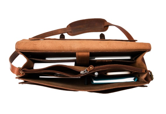 Valigetta in pelle da uomo borsa a tracolla per laptop