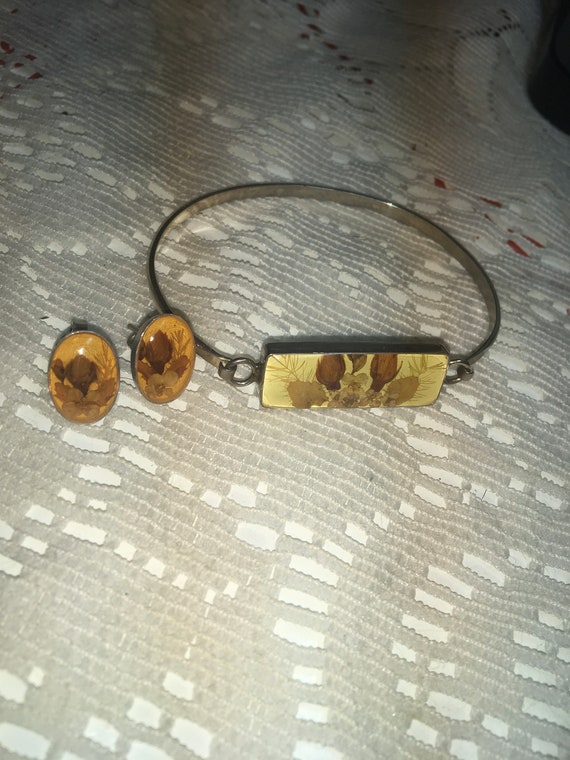 Taxco Bracelet and Mexican 925 Earrings - image 3