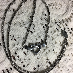James Avery Heart Knot Necklace