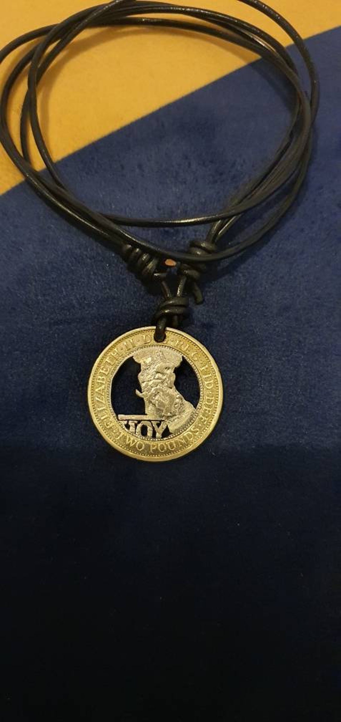 Your Country Need You 2pound British Ound Coin Cut Handmade Etsy