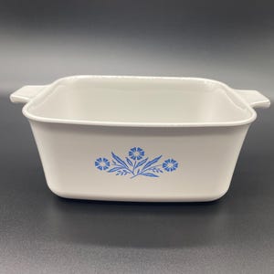 Corning Ware Blue Cornflower P-4-B 1.5 Quart Rectangular Casserole Dish