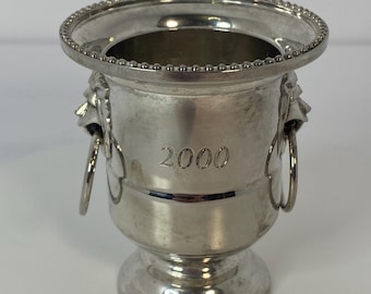 International Silver Co 2000 Commemorative Silver Plated Toothpick Holder