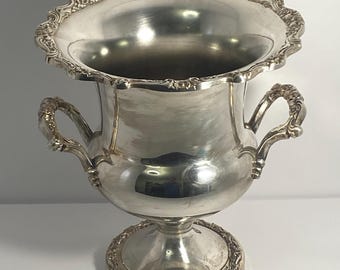 Webster Wilcox Intl Silver Co Countess 6251 Silver Plate Champagne Bucket