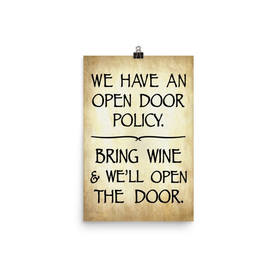 Funny Poster For Wine Lovers Perfect Gift For Wine Drinkers Etsy