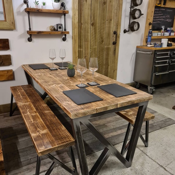 Industrial Dining Table Etsy UK