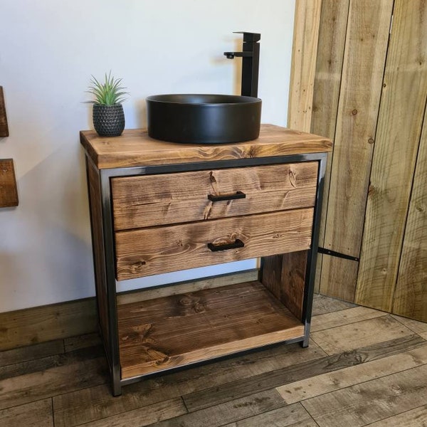 Rustic Vanity Etsy UK