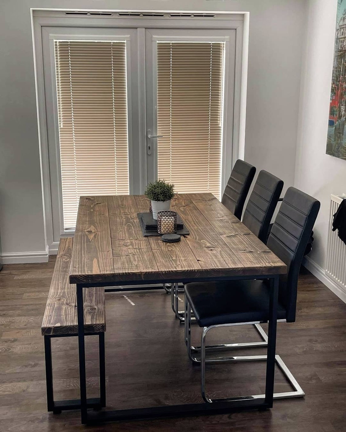 Industrial Dining Table Etsy UK