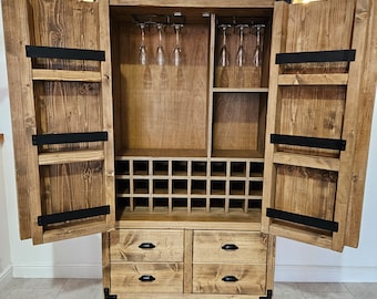 Industrial drinks cabinet