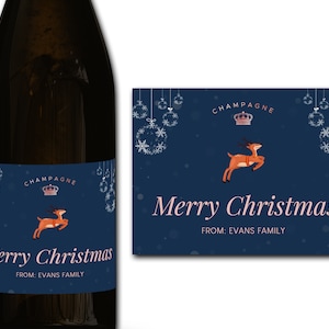 Etiqueta personalizada para botella de champán/prosecco 21/30/40/50 Ideal/aniversario/cumpleaños/regalo de boda etiqueta adhesiva personalizada