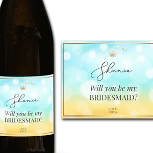 Étiquette personnalisée de bouteille de champagne/prosecco 21e/30e/40e/50e idéal/anniversaire/anniversaire/cadeau de mariage autocollant d'étiquette personnalisée