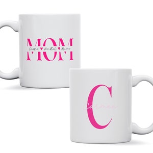 Mug personnalisé MUM & CHILDREN Mug à café/thé. Cadeau mug personnalisé, cadeau d&#39;anniversaire, cadeau d&#39;anniversaire, mug adulte, cadeau fête des mères, Noël