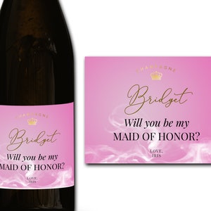 Étiquette personnalisée de bouteille de champagne/prosecco 21e/30e/40e/50e idéal/anniversaire/anniversaire/cadeau de mariage autocollant d'étiquette personnalisée