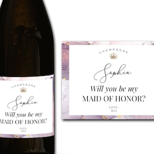 Spersonalizowana etykieta na butelkę szampana/prosecco na 21./30./40./50. urodziny/rocznicę/ślub – spersonalizowana naklejka na prezent