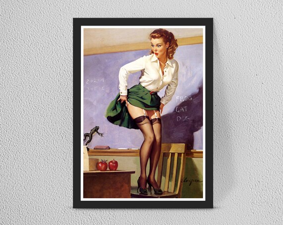 Vintage model teacher gym