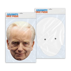 Personalised funny Celebrity face mask Ian McDiarmid ready to wear,  fun party gifts unique for fans, novelty face masks