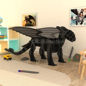 DRAGON SHELF  & kid&#39;s indoor playground dxf plan laser, router cutting file