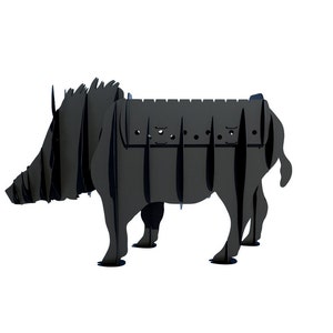 BOAR BBQ cnc animal templates, flower stand, cnc laser and plasma cutting plan, dxf file