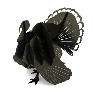 TURKEY garden decoration, template  for cnc laser and plasma, cutting plan, dxf file