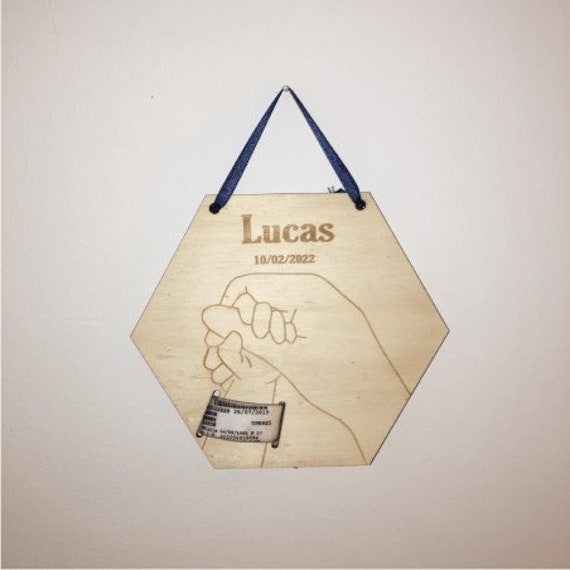 Bracelet de Naissance - Modèle Géométrique