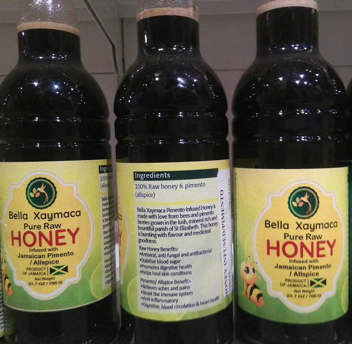 Jamaican 23.7oz/700ml Bottle 100 pure raw authentic Etsy