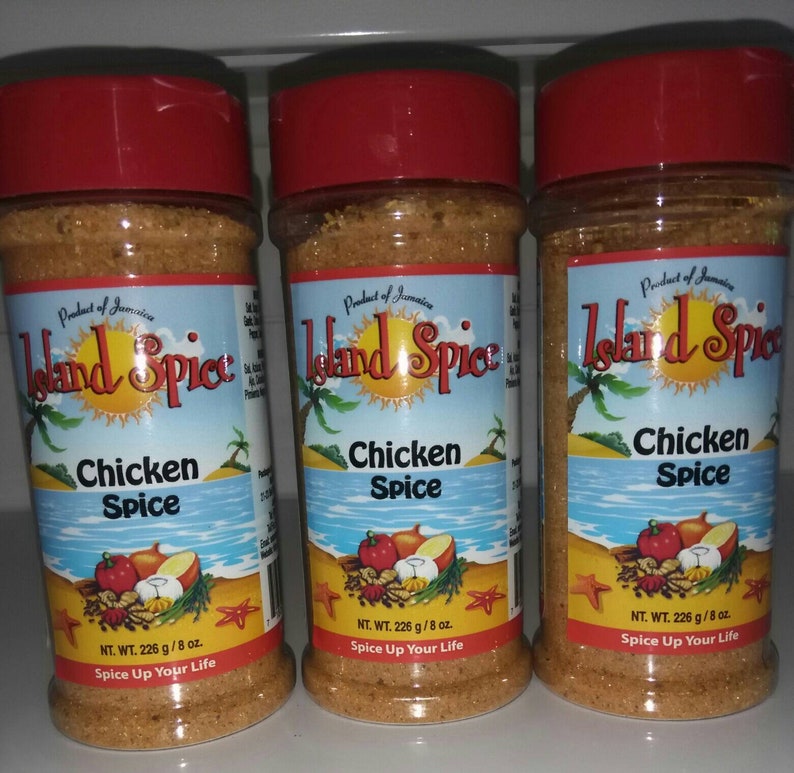 Jamaica Island Spice dry powder seasonings 170g / 6oz customs Etsy