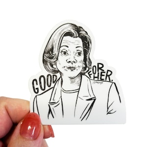 Good For Her | 3&quot; Lucille Bluth Vinyl Sticker, Arrested Development, Sitcom, Jessica Walter
