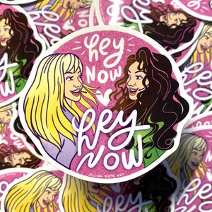 What Dreams Are Made Of 3&quot; Vinyl Sticker | Lizzie Duet with Isabella | Hey Now, Hey Now