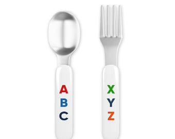 Silverware Set for Kids : Dishwasher Safe