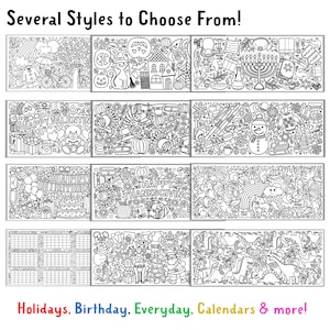 GIANT 6 ft. Wedding Coloring Banner: Bridal Shower Activity image 7