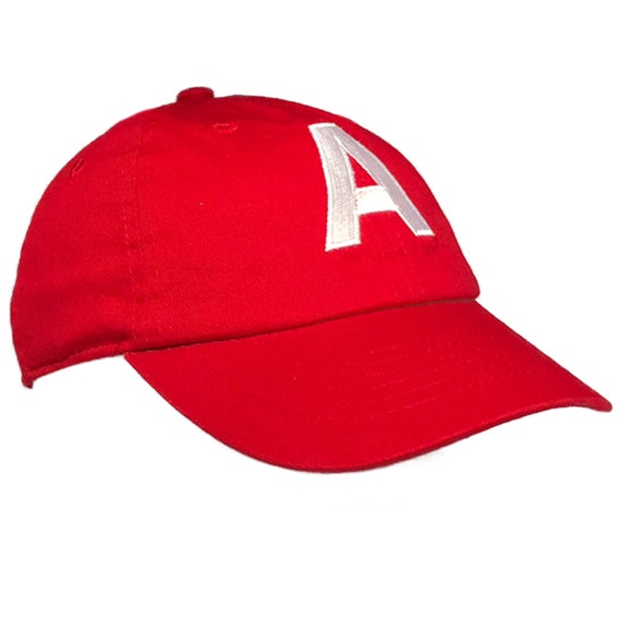 initial baseball cap
