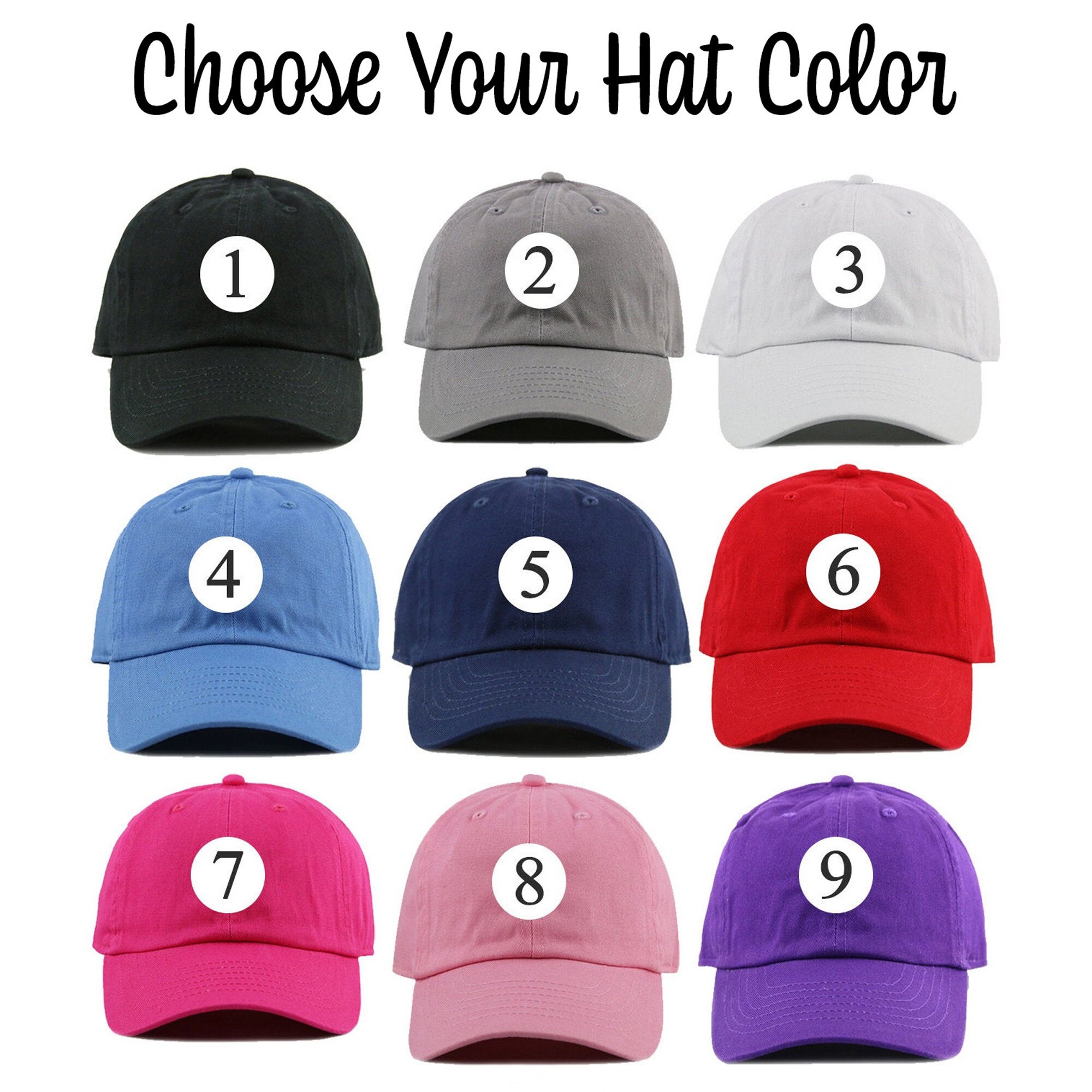 Toddler Hat with Name Personalized Boy Baseball Cap Etsy