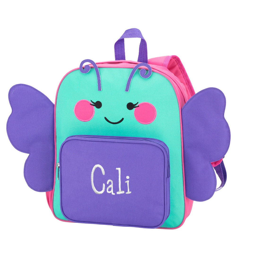 Personalized Toddler Girls Backpack Custom Embroidered Name Etsy