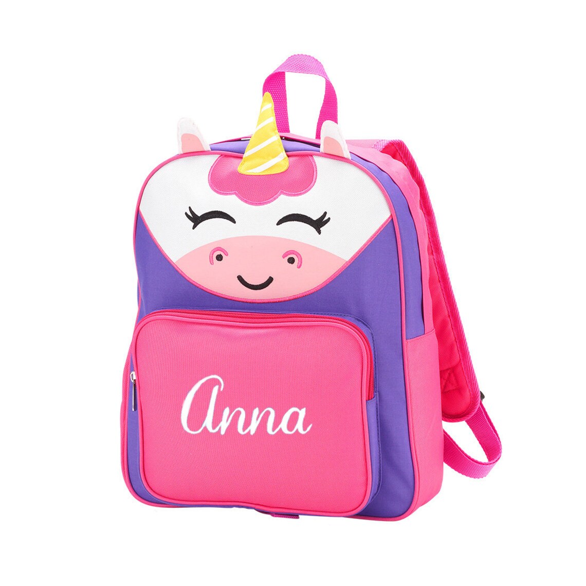 Personalized Toddler Girls Backpack Custom Embroidered Name Etsy
