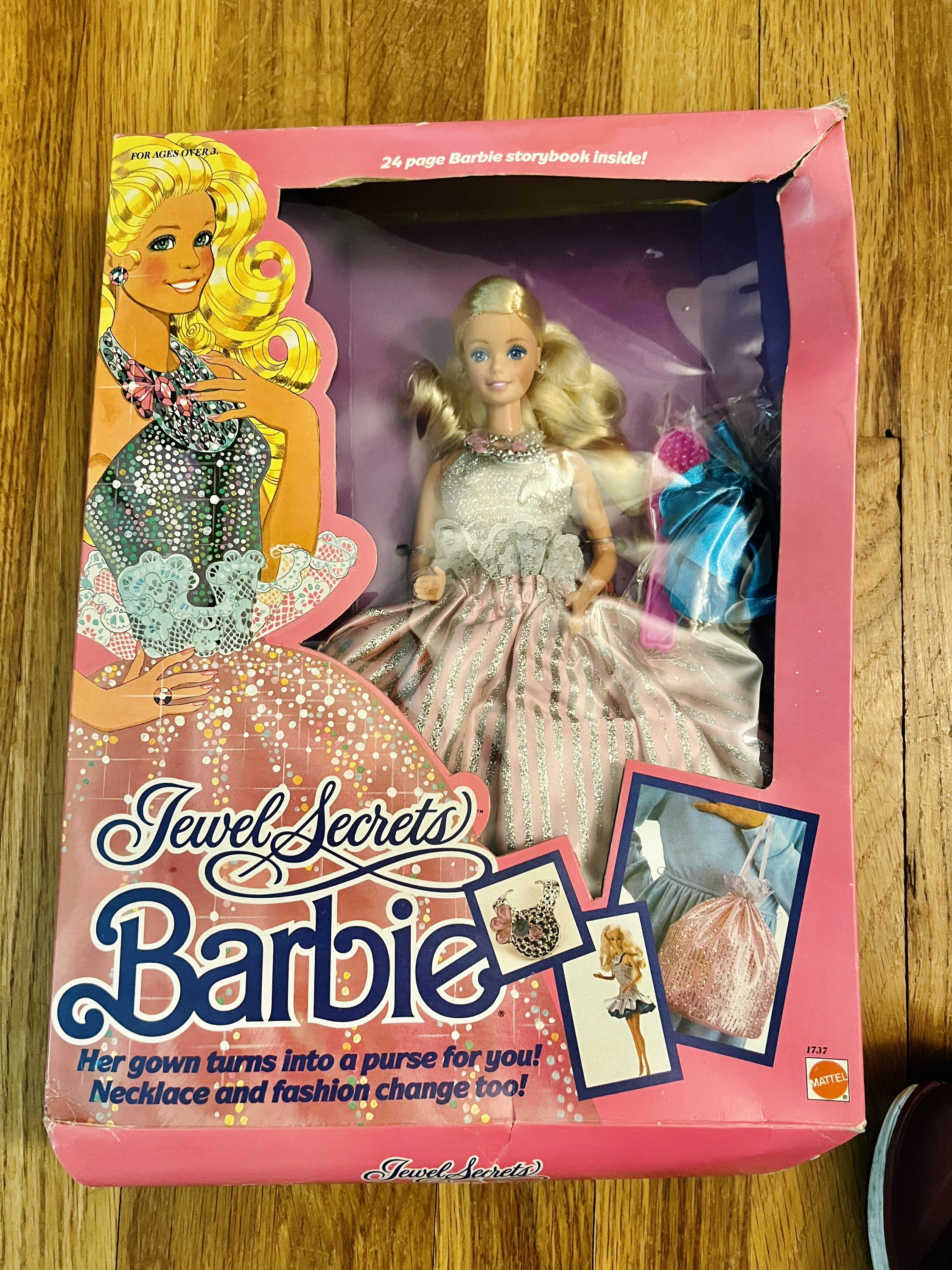 Vintage 1986 Jewel Barbie - Etsy