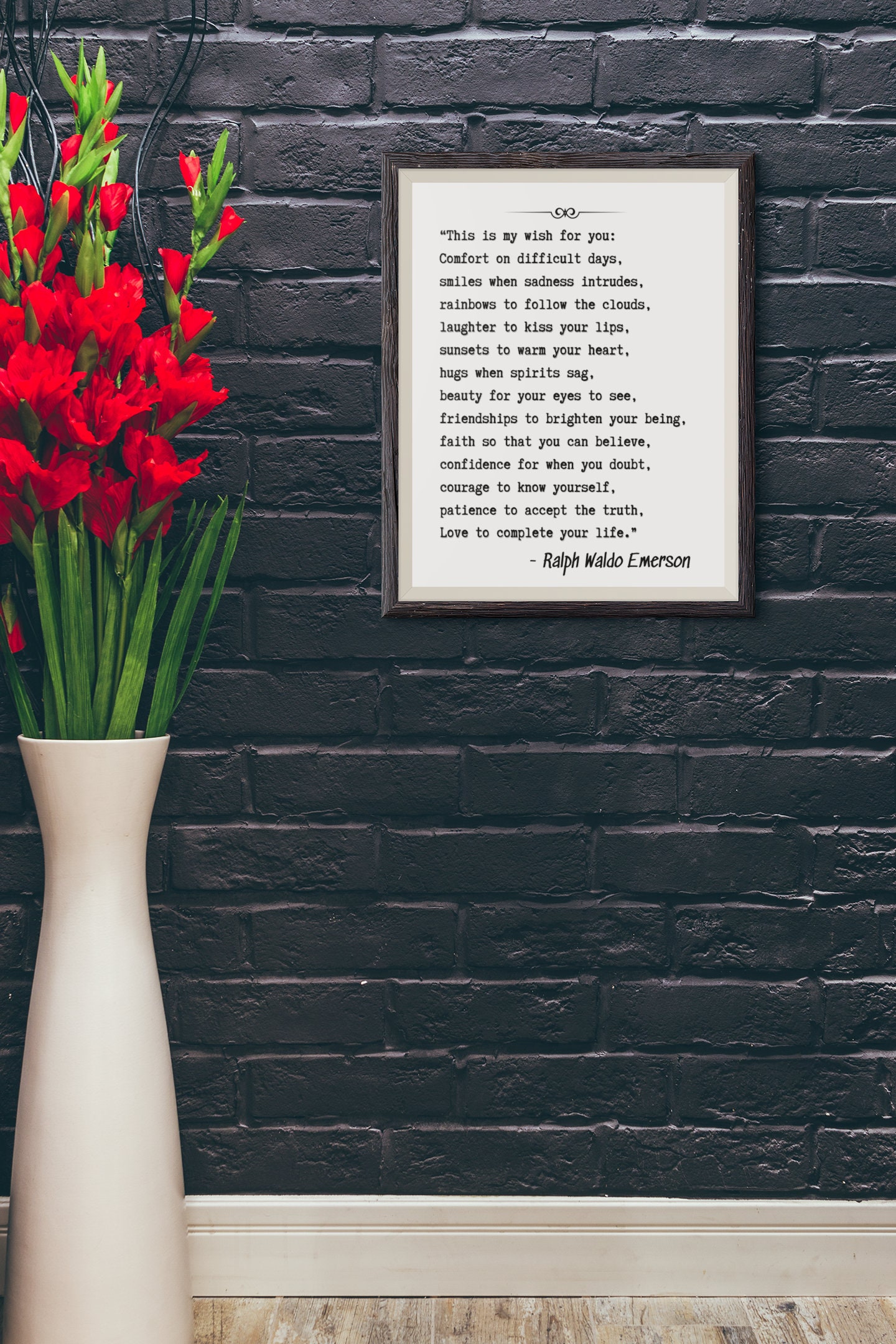My Wish for You Ralph Waldo Emerson Quote Emerson Literary - Etsy Australia