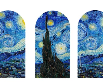 Starry Night nails