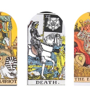Tarotkarten-Nagelset